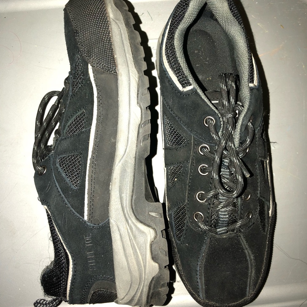 Steel toe shoes great for work